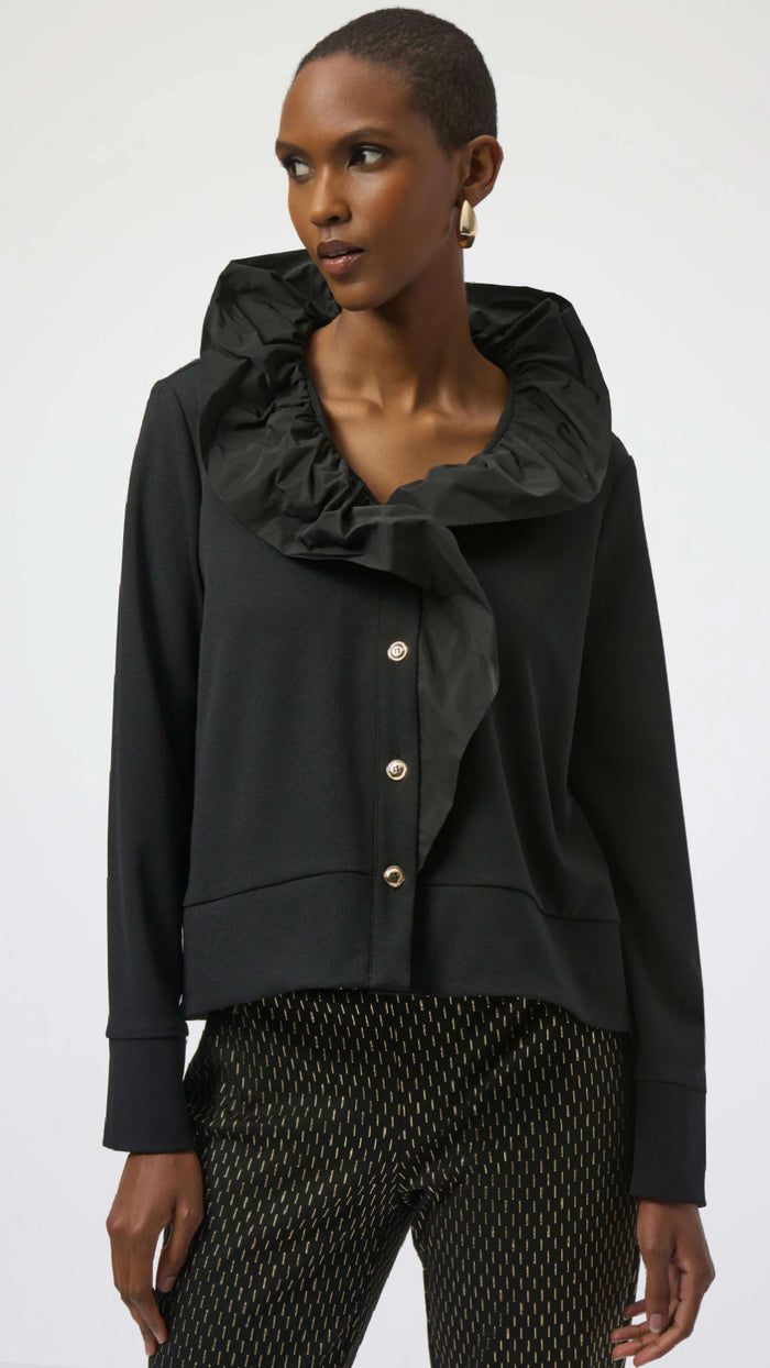 Joseph Ribkoff Scuba Crepe and Memory Straight Jacket