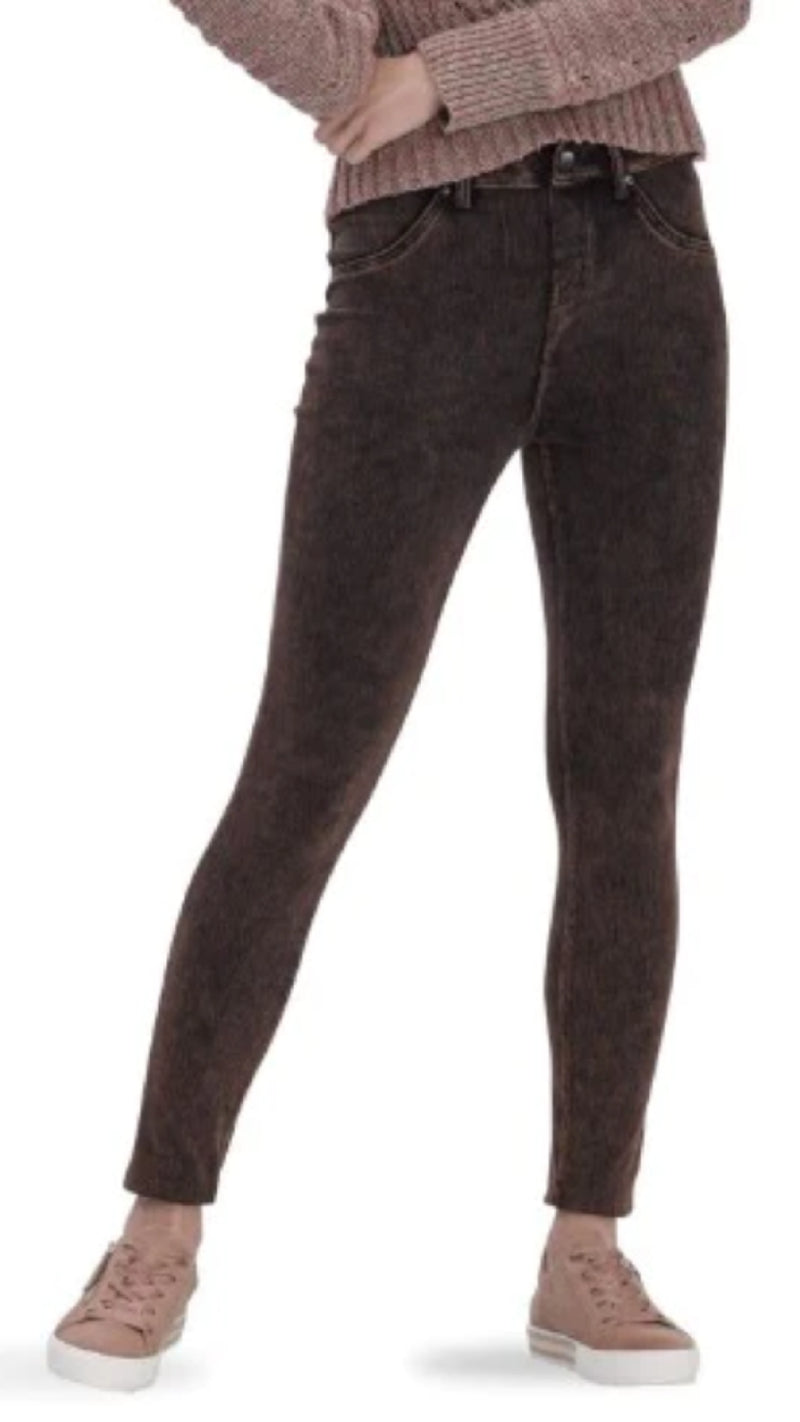 High-Rise Ultra Soft Denim Leggings - Cinnamon