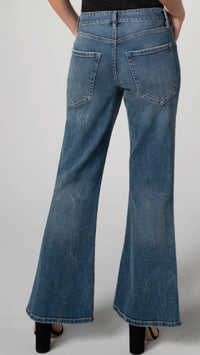 Petite Dakota Loose Flare-Rose Star