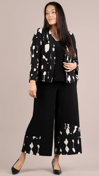 Coach Cardigan-Cashew Splatter
