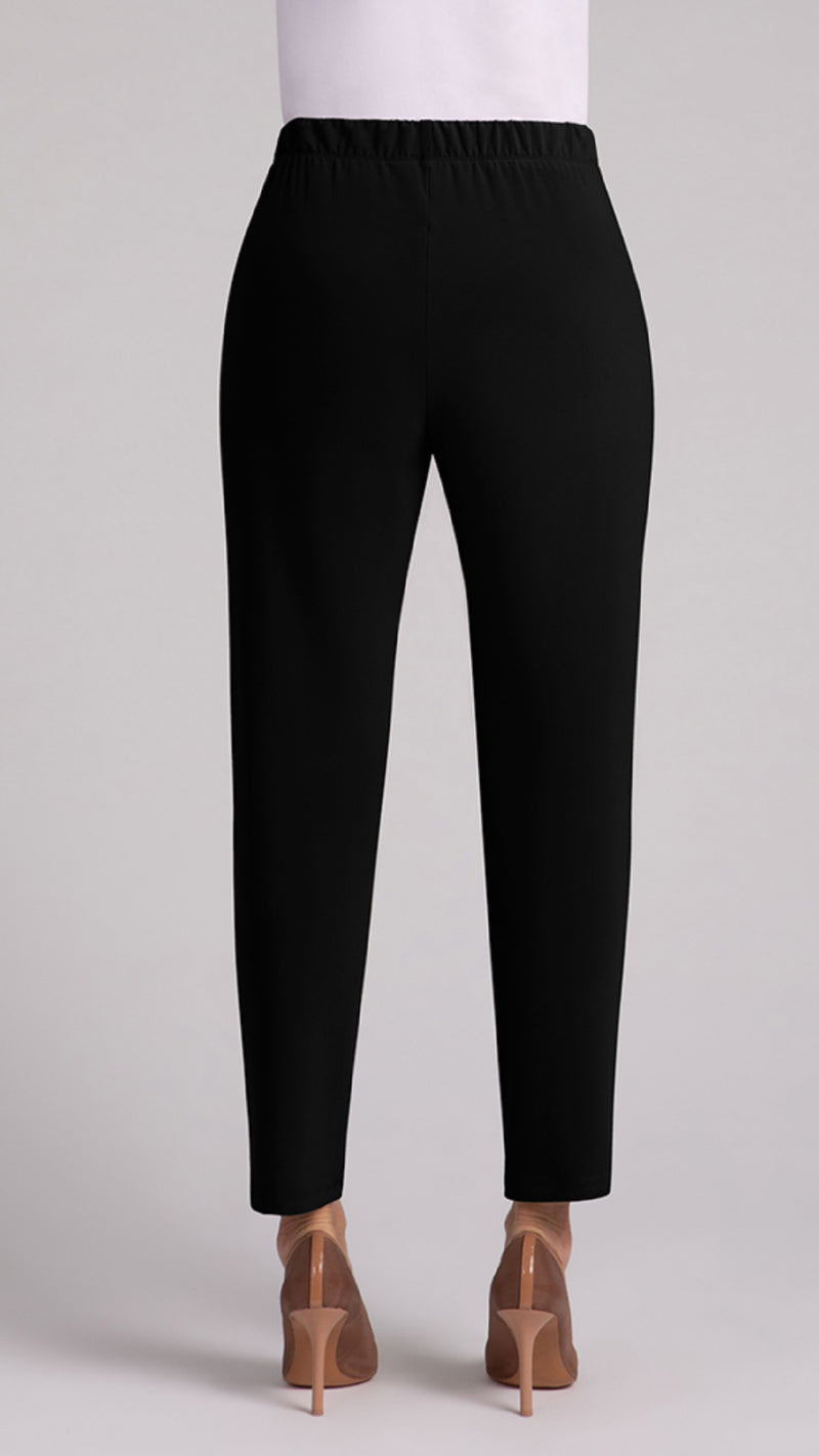 Easy Pull-On Ankle Pant, LT WT Ponte (Sale)