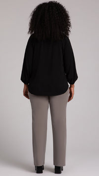 Move Pullover W/ Elastic Cuff, Fleece Back Jersey (Sale)