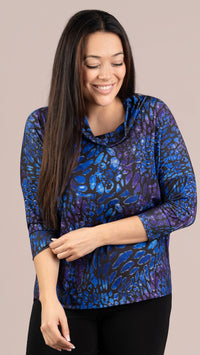 Slouch Sweat Shirt No Ties, 3/4 Sleeve-WingFall
