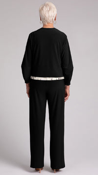 Cropped Lantern Jacket W/Zip Front (selected color on sale)