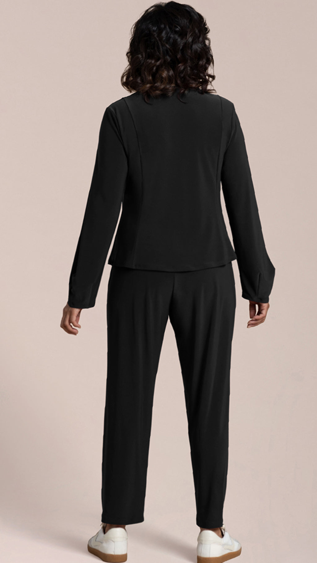 Fit N Flare Lantern Top, Long Sleeves