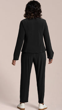 Fit N Flare Lantern Top, Long Sleeves