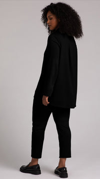 Hepburn Shacket, LT WT Ponte (Sale)