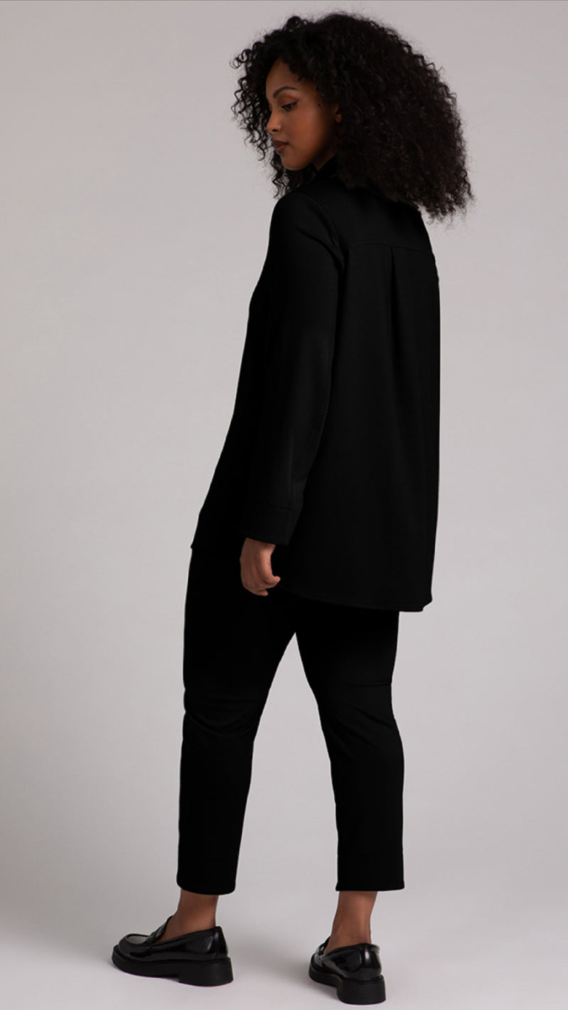 Hepburn Shacket, LT WT Ponte (Sale)