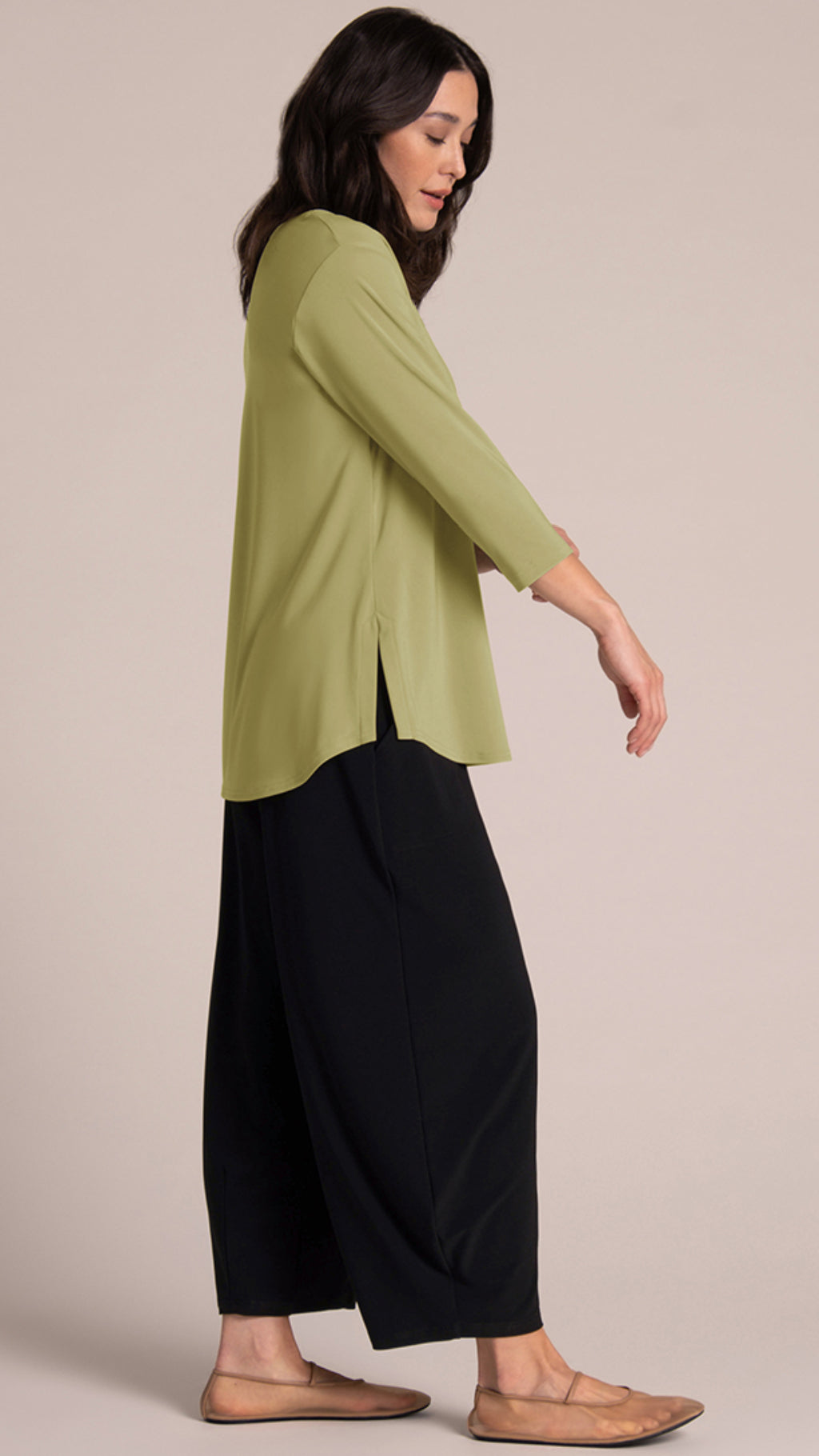 Go To Classic T-Relax, 3/4 Sleeve-Solid Colours (Con’t…)
