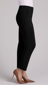 Easy Pull-On Ankle Pant, LT WT Ponte (Sale)