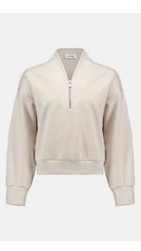 Joseph Ribkoff Scuba Jersey Straight  Pull-On Pants With Draw String and Sweatshirt