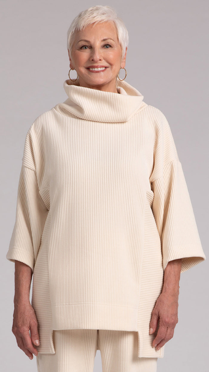 Step Hem Pullover, Chenille Cord (Sale)
