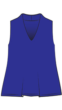 Deep V Trapeze Tank-Solid Colors