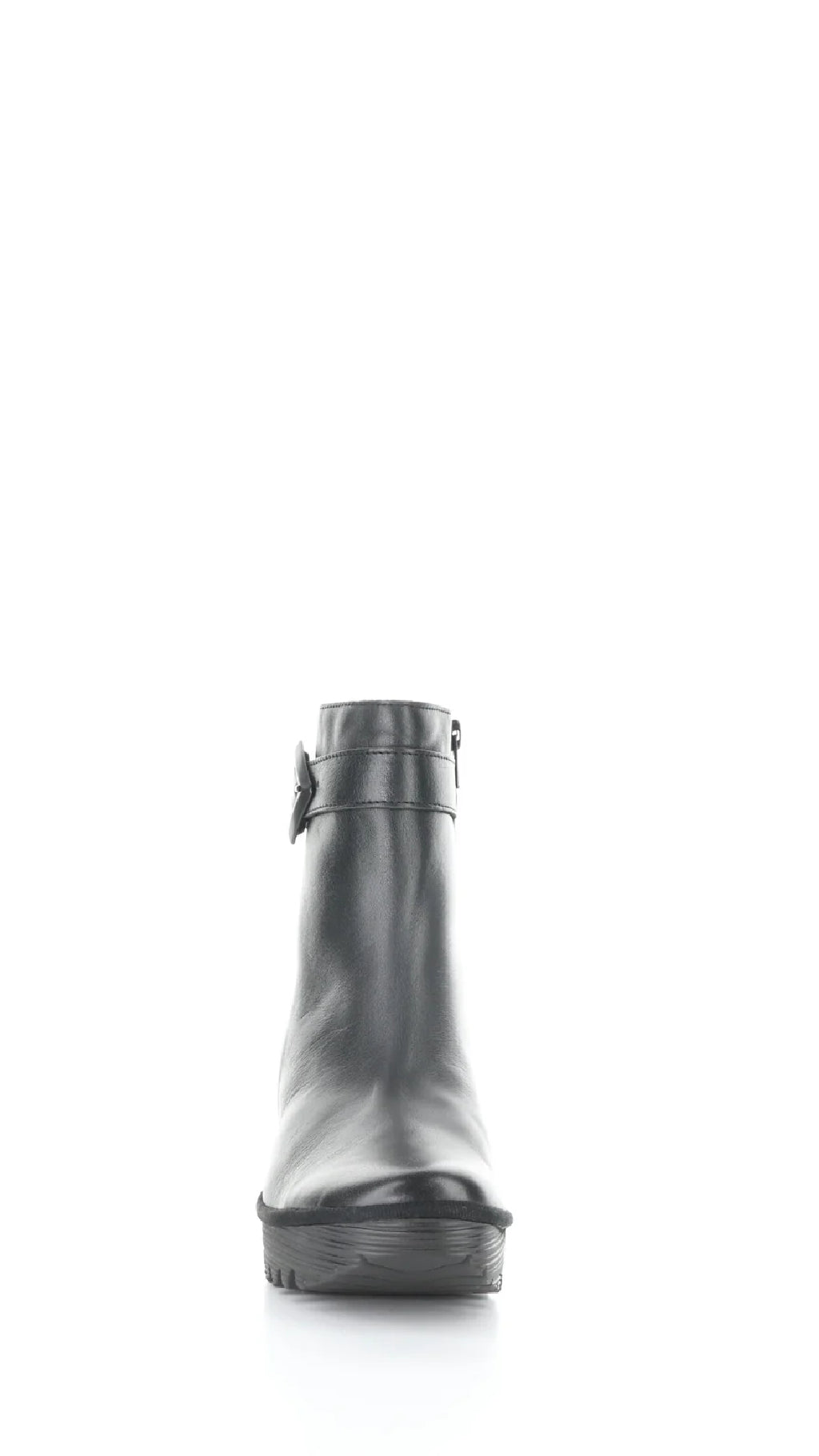Fly London YUJl596FLY 000 Black Round Toe Boots