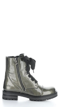 PAULIE Pewter Round Toe Boots