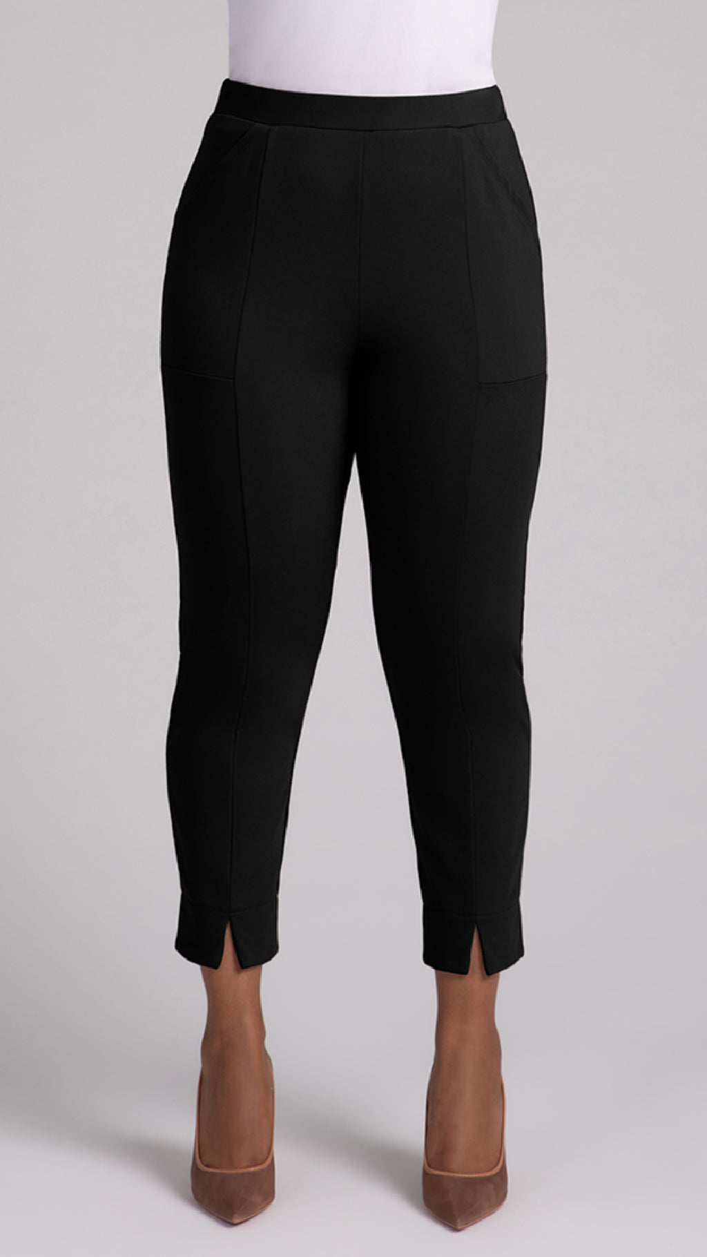 Hepburn Ankle Pant, LT WT Ponte