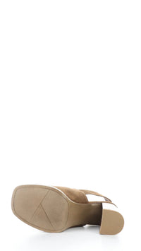 Farin Earth Square Toe Sandals