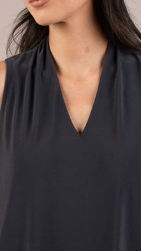 Deep V Trapeze Tank-Solid Colors