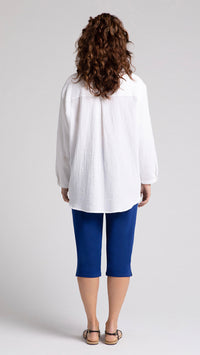 Cotton Gauze Easy Shirt (Sale)