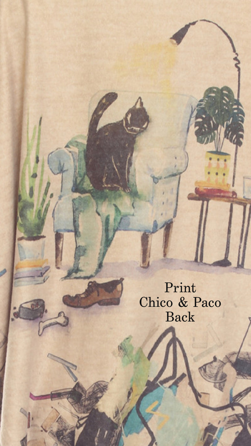 Inoah V-Neck Top-Chico & Paco