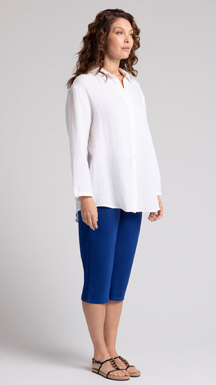 Cotton Gauze Easy Shirt (Sale)