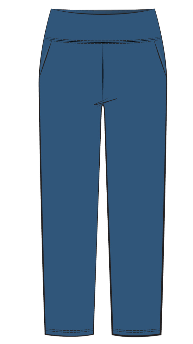 Straight Leg Pant with Yoke