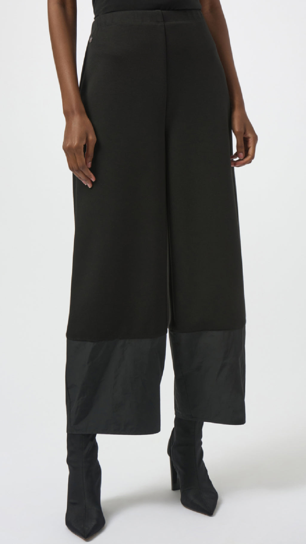 Joseph Ribkoff Scuba Jersey and Memory Trapeze Tunic and Balloon Pants