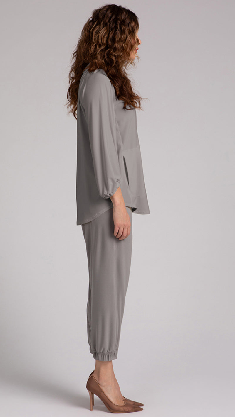 Move Pullover W Half Elastic Cuff (Sale)