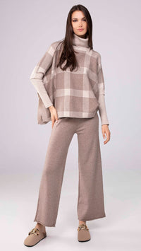 Side Cable Knit Pant