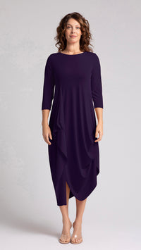 Drama Dress, 3/4 sleeve (Selected Colours on Sale)