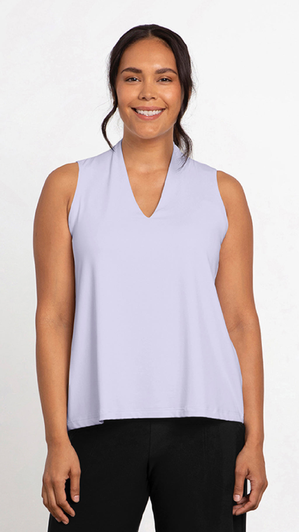 Deep V Trapeze Tank-Solid Colors (Sale)