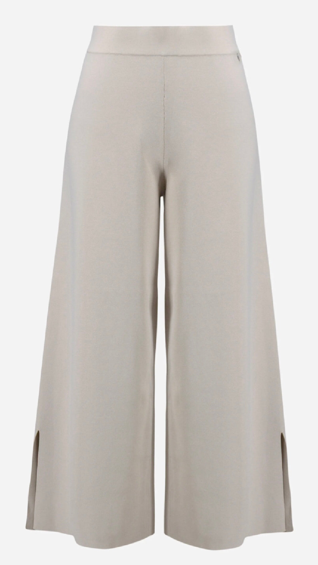 Joseph Ribkoff Viscose Blend Vest with Faux Welt Pockets, Culotte Pants