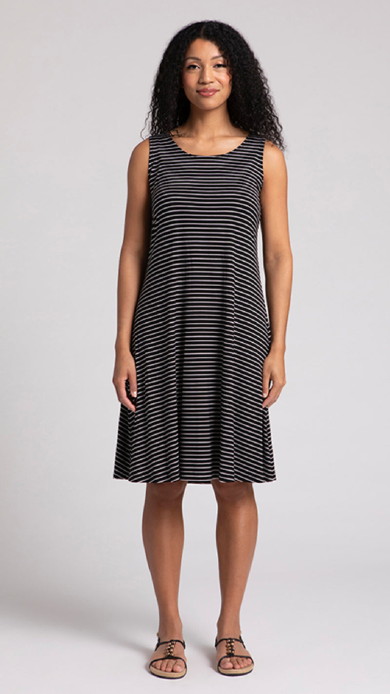 Bamboo Tank Dress Short-Print (Sale)