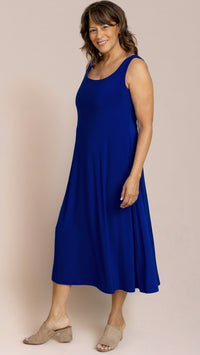 Square Neck Fit and Flare Dress