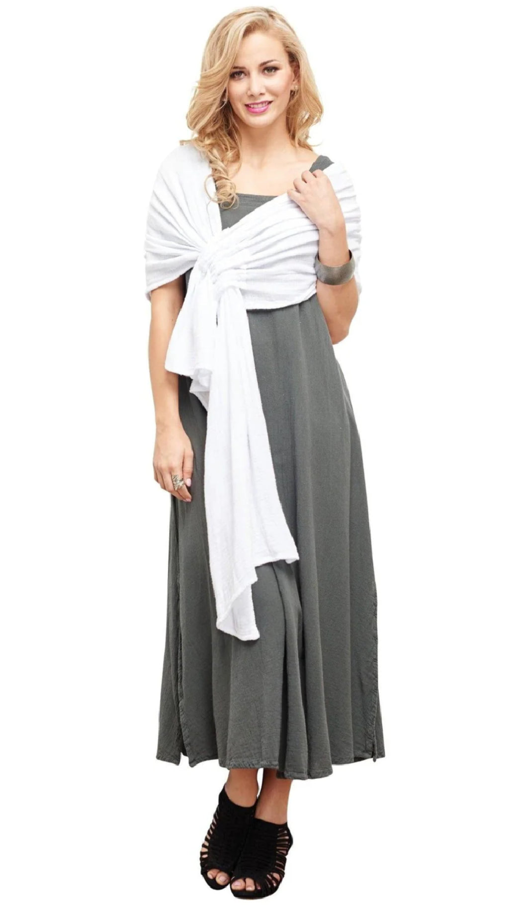 Marie Cotton Gauze Shawl