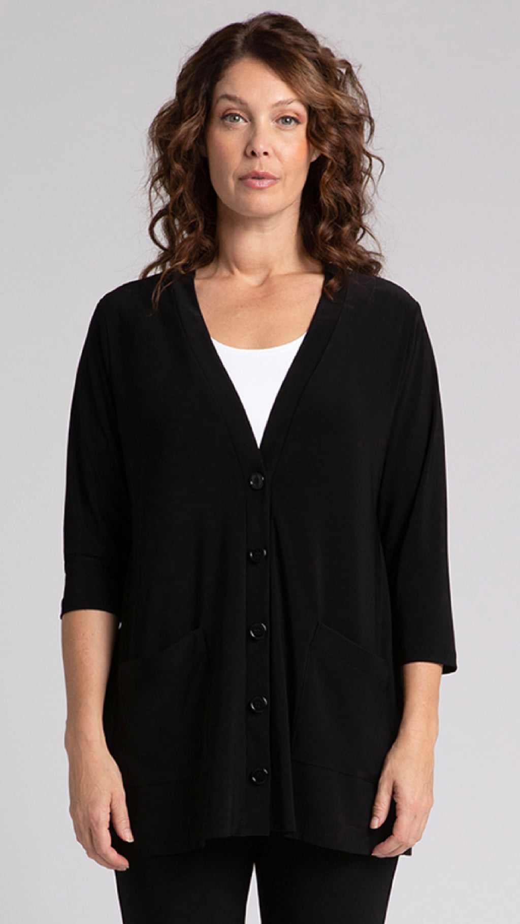 Ajio Long Women's Cardigans With Buttons Women Cardigan Sale