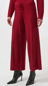 Joseph Ribkoff Sequinned Sweater Knit Culotte Pants