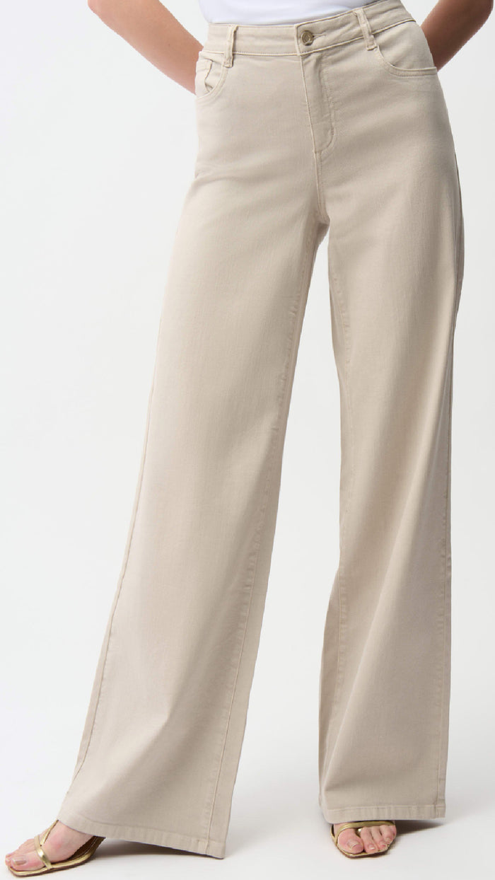 Joseph Ribkoff-Goldie/Classic Wide-Leg Stretch Jeans