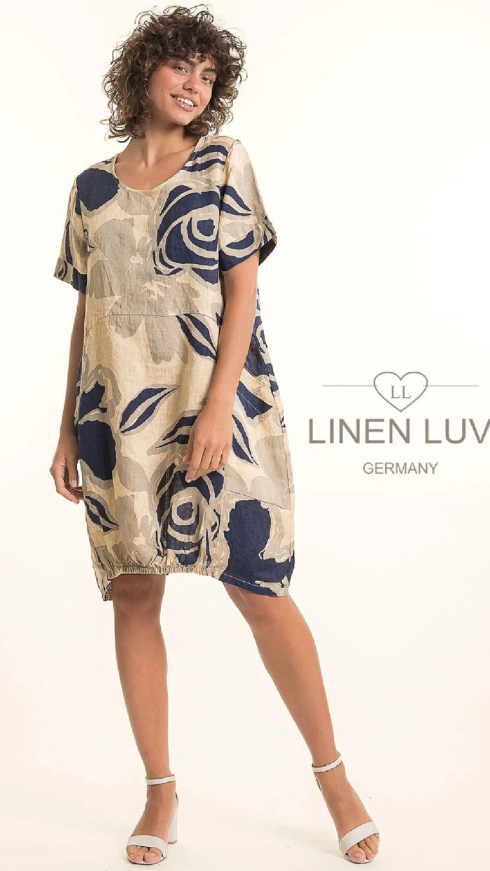 LINEN LUV Linen Dress Short