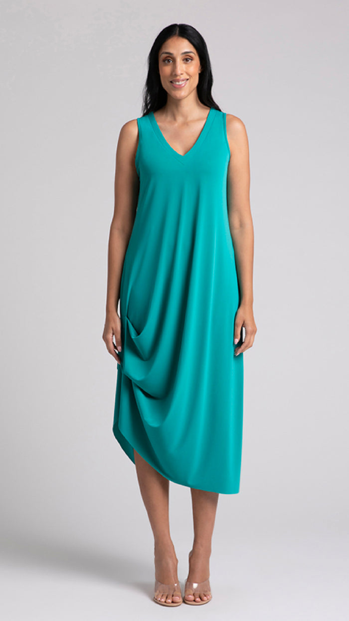 Sleeveless Drama Dress