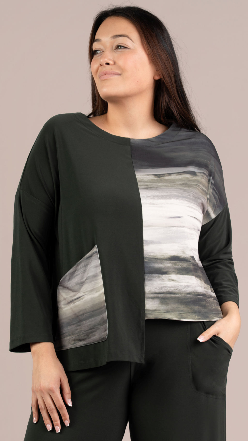 Etch Top, Long Sleeve