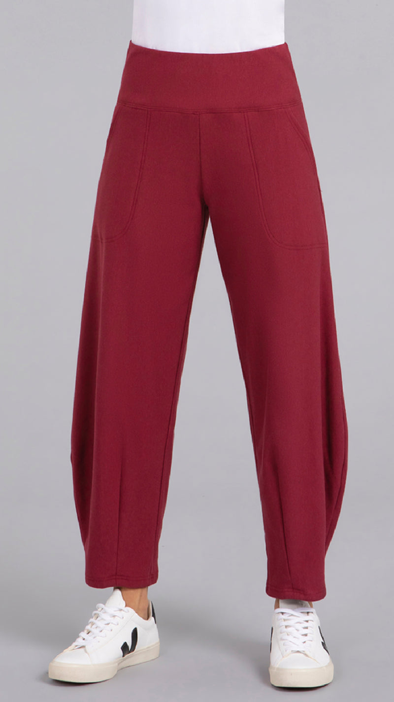 Bamboo Fleece Narrow Lantern Pant (Sale)