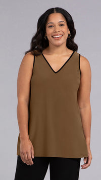 Tipped Reversible Go To Tank Relax