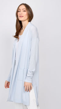 Drop Shoulder, Long Sleeve Cardigan