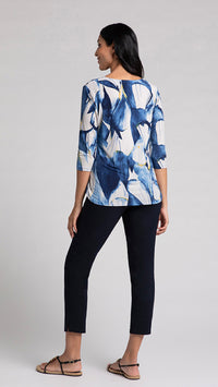 Go To Classic T Relax, 3/4 Sleeve-Watery Reflections (Sale)