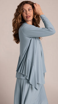 Splice Roll Neck Cardigan (Con't...)