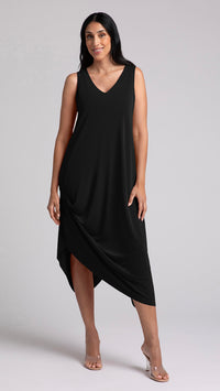 Sleeveless Drama Dress