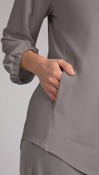 Move Pullover W Half Elastic Cuff (Sale)
