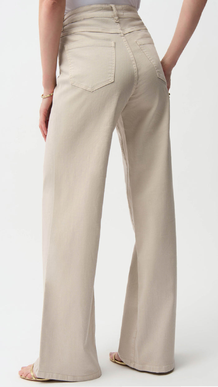 Joseph Ribkoff-Goldie/Classic Wide-Leg Stretch Jeans