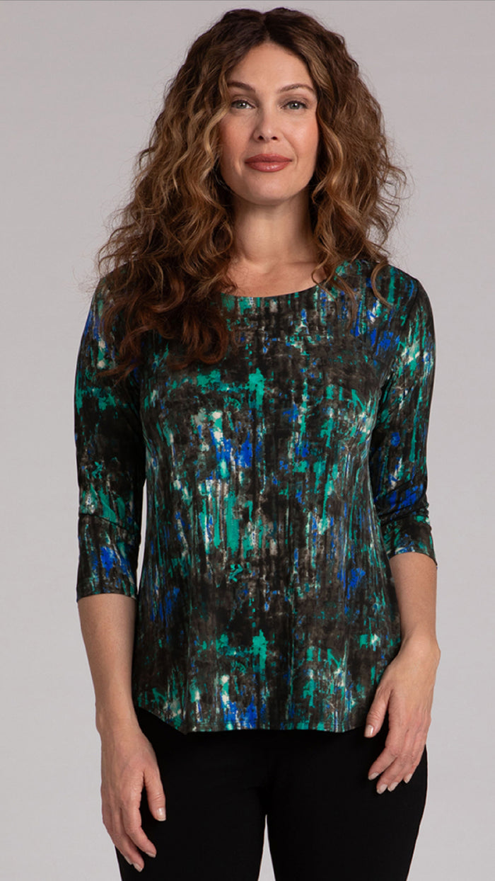 Go To Classic T Relax, 3/4 Sleeve-Camo Forest (Sale)